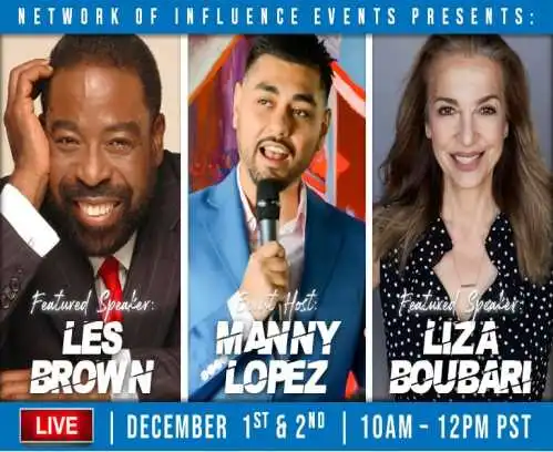 Les Brown, Manny Lopez, Liza Boubari